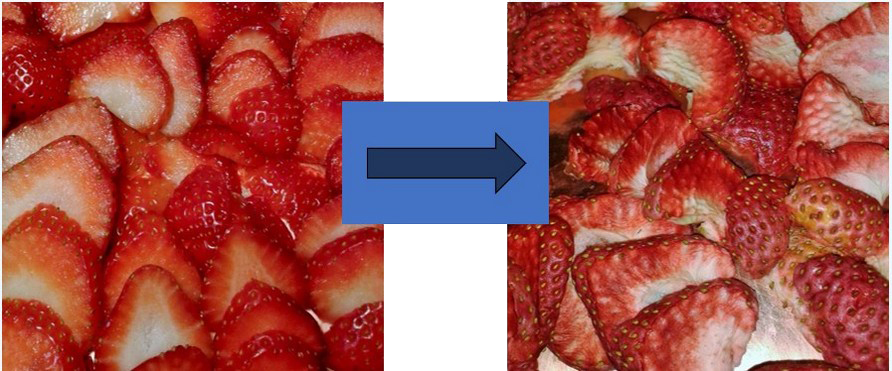 Sublimated straberry